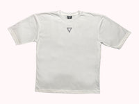 DROP-SHOULDER TEE - WHITE - LTD COLLECTION